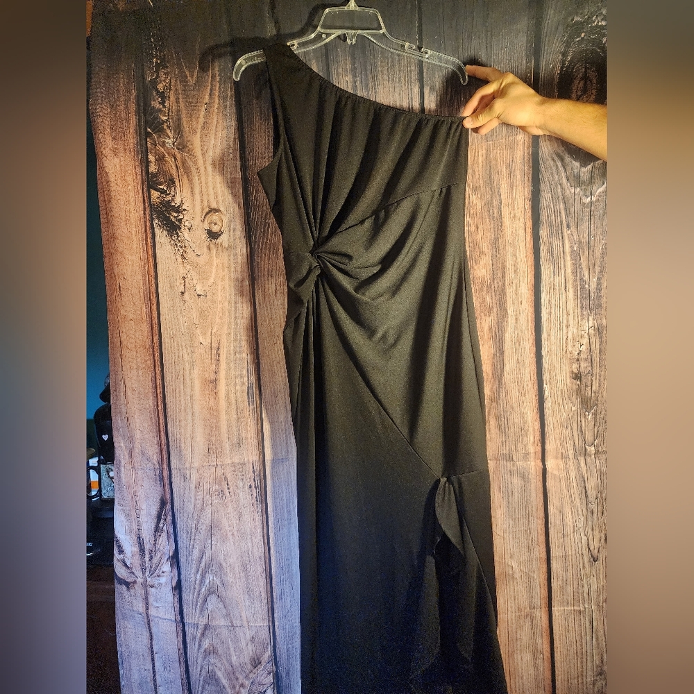 Womens Large Black Evening Dress